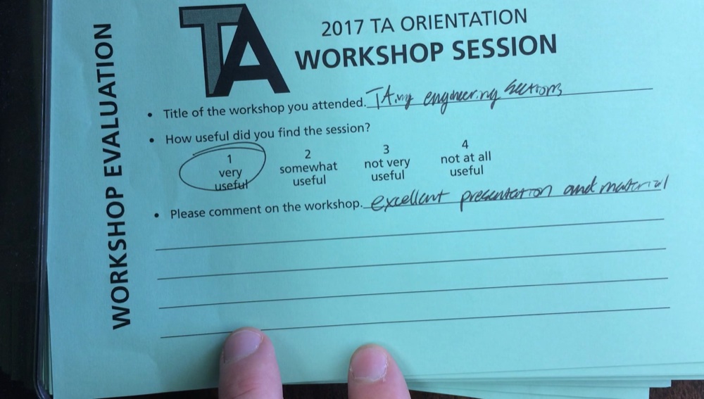 TA Orientation feedback 2017-6